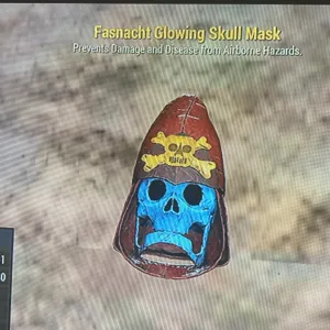 Glowing Skull Mask