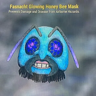 Glowing Honey Bee Mask