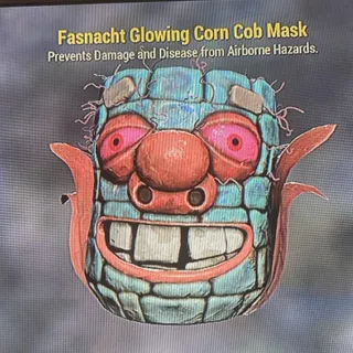 Glowing Corn Cob Mask