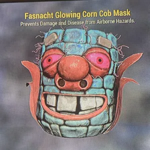 Glowing Corn Cob Mask