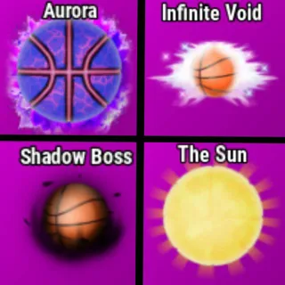 BUNDLE AURORA, INF VOID, SUN, SHADOW BOSS