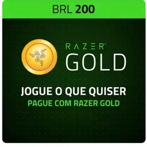Gift Card Razer Gold R$ 200