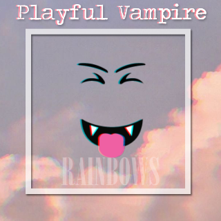 Playful Vampire Face - Roblox