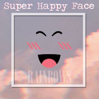 Super Super Happy Face Roblox Limited, Video Gaming, Gaming Accessories,  Game Gift Cards & Accounts on Carousell