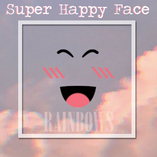 Roblox Limited Item Super Super Happy Face CLEAN CHEAP RARE FAST