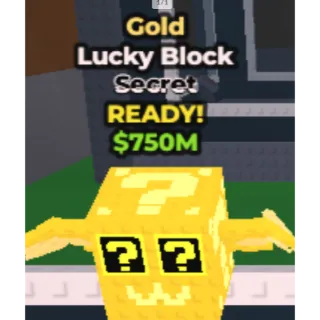Golden Secret lucky block steal a brainrot