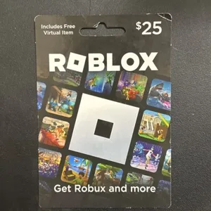 $25 Roblox Gift Card (Digital Code)