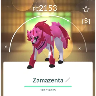 Pokémon Go Shiny Zamazenta