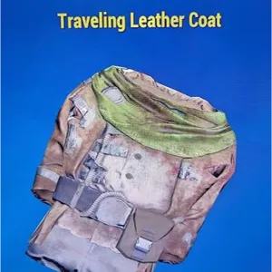 TRAVELING LEATHER COAT
