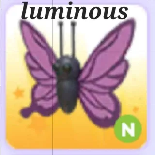 Neon Purple Butterfly