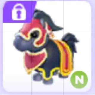Neon Jousting Horse