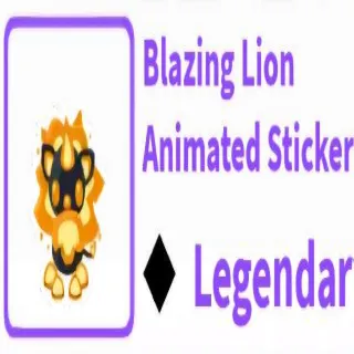 Blazing Lion Animated