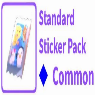 50 Standard Sticker Pack