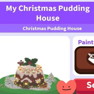 Christmas Pudding House