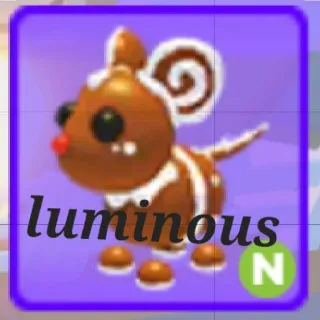 Neon Gingerbread Mouse