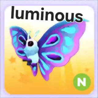 Neon Moonlight Moth