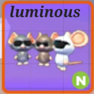 Neon Three Blind Mice