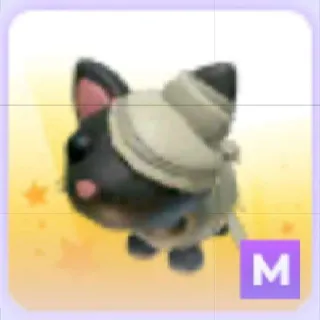 Mega Black Mummy Cat