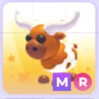 Mega Ride Longhorn Cow