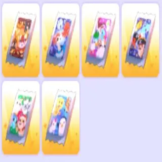 6x Sticker Pack Bundle