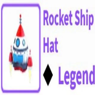 Rocket Ship Hat