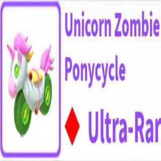 Unicorn Zombie Ponycycle