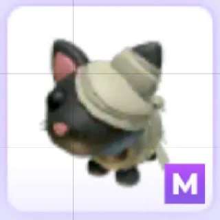 Mega Halloween Black Mummy Cat