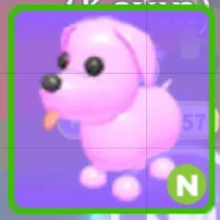 Neon Pink Dog