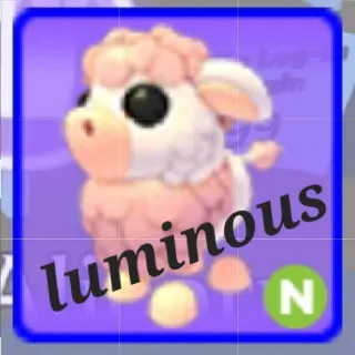 Neon Angus Cow