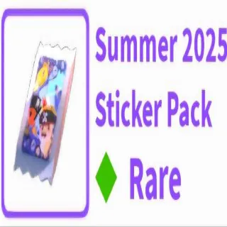 50x Summer 2025 Sticker