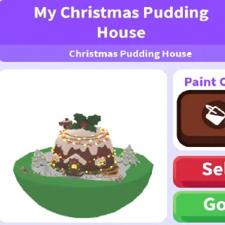 Christmas Pudding House
