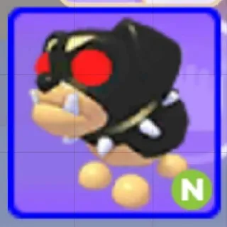 Neon The Black Dog