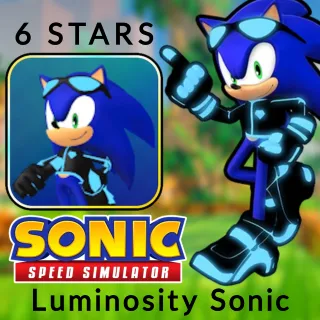 Sonic Speed Simulator | Luminosity Sonic STAR LEVEL 6 LIMITED MAXED