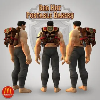 World of Warcraft x McDonalds - Red Hot Portable Bakery