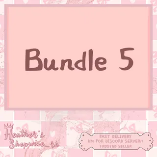 ROYALE HIGH BUNDLE 5