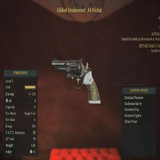 Gilded .44