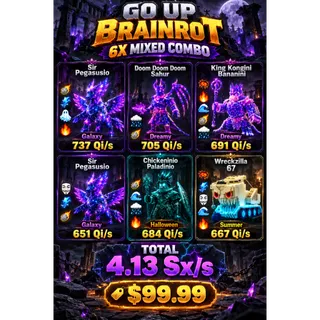 Go Up Brainrot Fortinite 6x 4.13 Sx