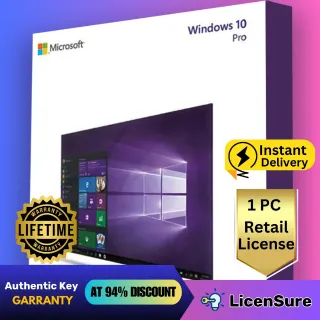 windows 10 pro product activation key 32/64 bit instant delivery