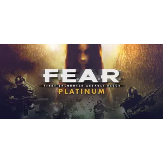 F.E.A.R. Platinum Edition Global Steam Key