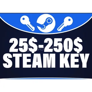 Minimum 25$-250$ Steam Key