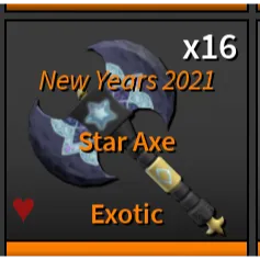 BUNDLE [ASSASSIN!] x 15 Star Axe