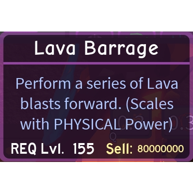 Other Dq Lava Barrage Spell In Game Items Gameflip - gameflip roblox dungeon quest all warrior spells Other Dq Lava Barrage Spell In Game Items Gameflip - roblox dungeon quest all warrior spells