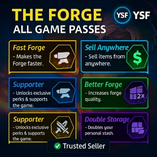 THE FORGE – All 6 Game Passes