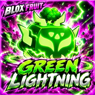 green lightning