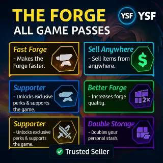 THE FORGE – All 6 Game Passes