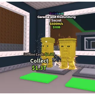 rainbow Garama and Madundung 500m/s