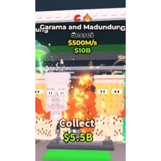  Garama and Madundung  500m/s