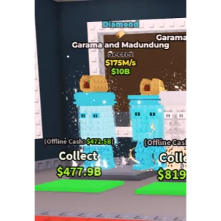 diamond Garama and Madundung  175m/s 