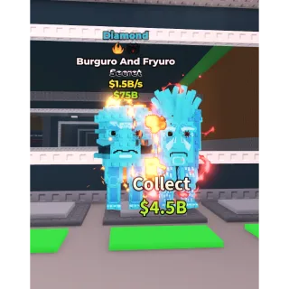 diamond burguro and fryuro 1.5b/s