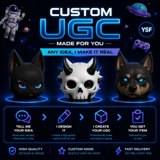 Custom Roblox UGC Head
